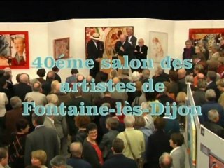 le salon des artistes à Fontaine les Dijon  2012