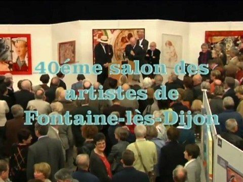 le salon des artistes à Fontaine les Dijon 2012