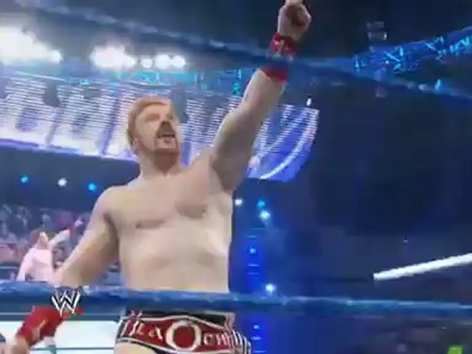 Sheamus New Finishing Move Against Cody Rhodes - WWE.Friday.Night.Smackdown.03.02.2012