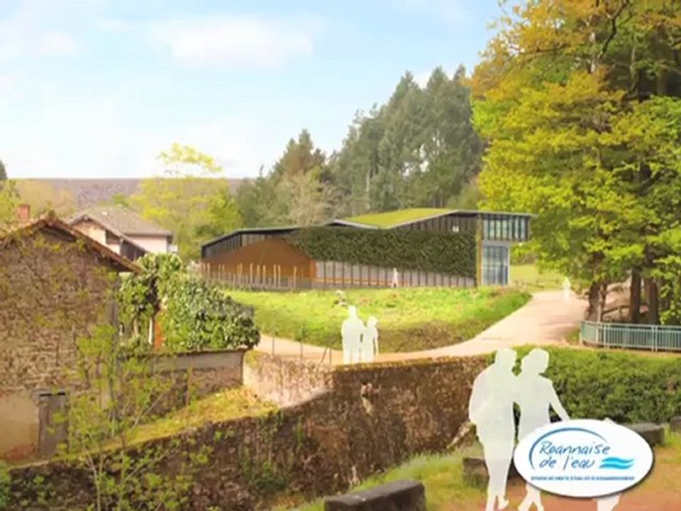 Roannaise de l'Eau -chantier usine eau potable Renaison