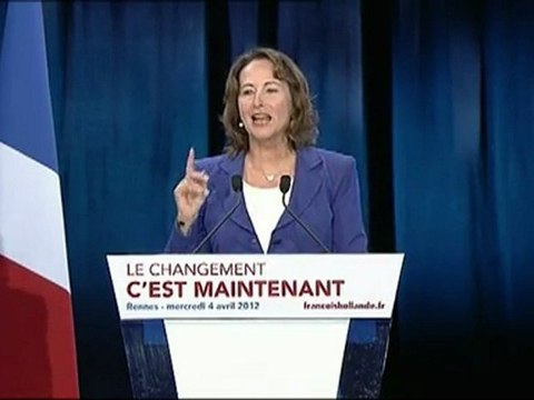 Ségolène Royal : Le peuple sera au coeur de tout