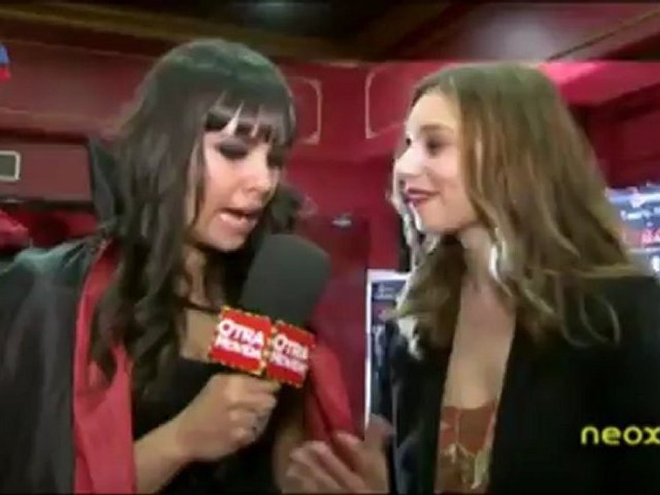 Norma Ruiz en la obra de teatro "Drácula"