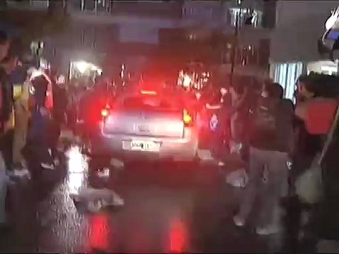 HIENA BARRIOS CONDENA CON INCIDENTES ATAQUE AUTO FISCAL