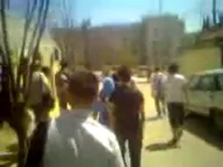 فري برس حلب  مدرسة ابن البيطار مظاهرة صباحية 4 4 2012