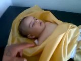 فري برس حمص الرستن الطفل الرضيع الشهيد عبدالكريم أبو عمشة 4 4 2012