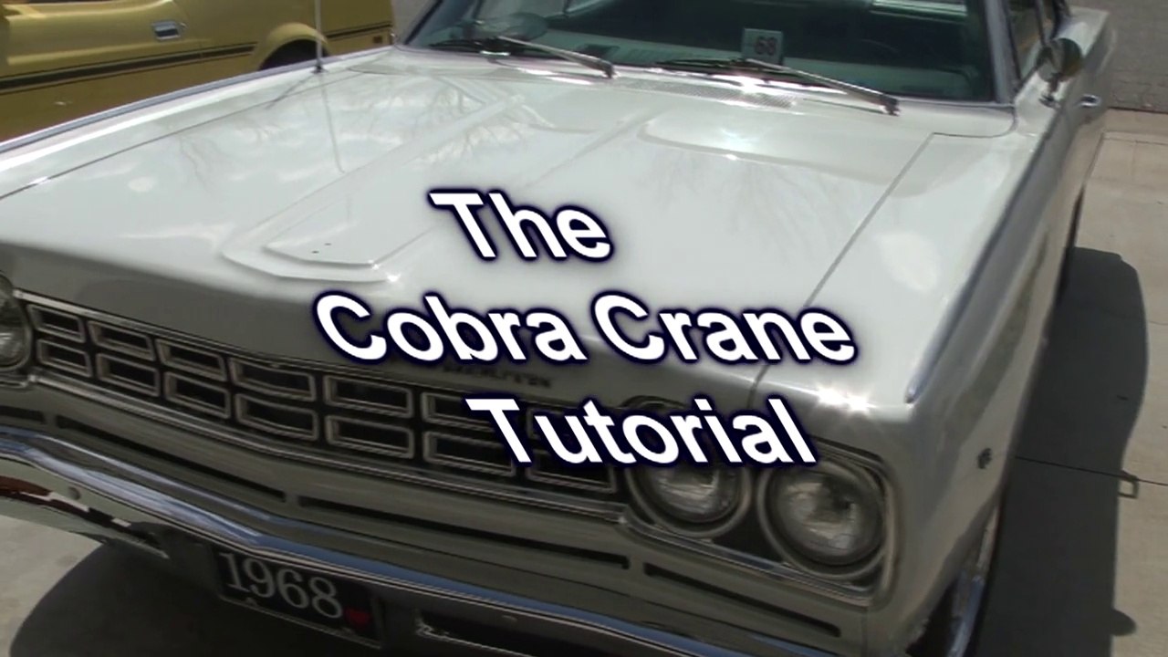 Cobra Crane Tutorial (using "Tilt")