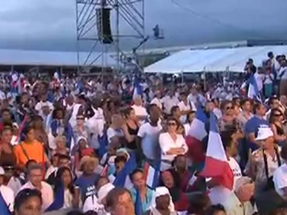 Le Meeting de Nicolas Sarkozy à Pierrefonds