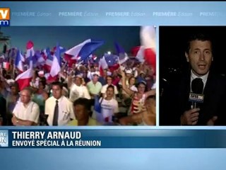 Présidentielle : Sarkozy promet d'enrayer le chômage à La Réunion