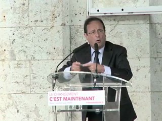 Meeting de F. Hollande à Blois - Intégralité