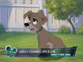 Disney Cinemagic - La Belle et le Clochard 2 : L'appel de la rue - samedi 14 avril à 20H45