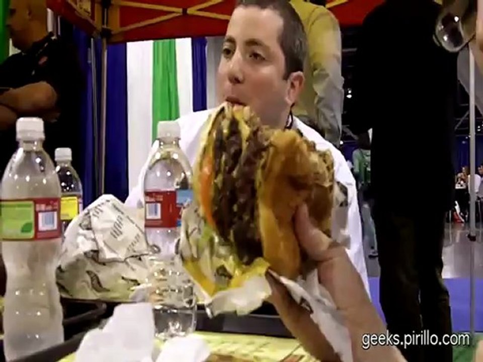 How to Eat a Hamburger