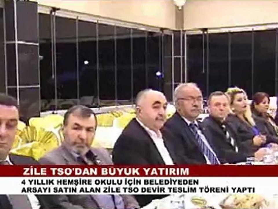zİLE HEMŞİRELİK OKULU ARSA TESLİMİ 2012