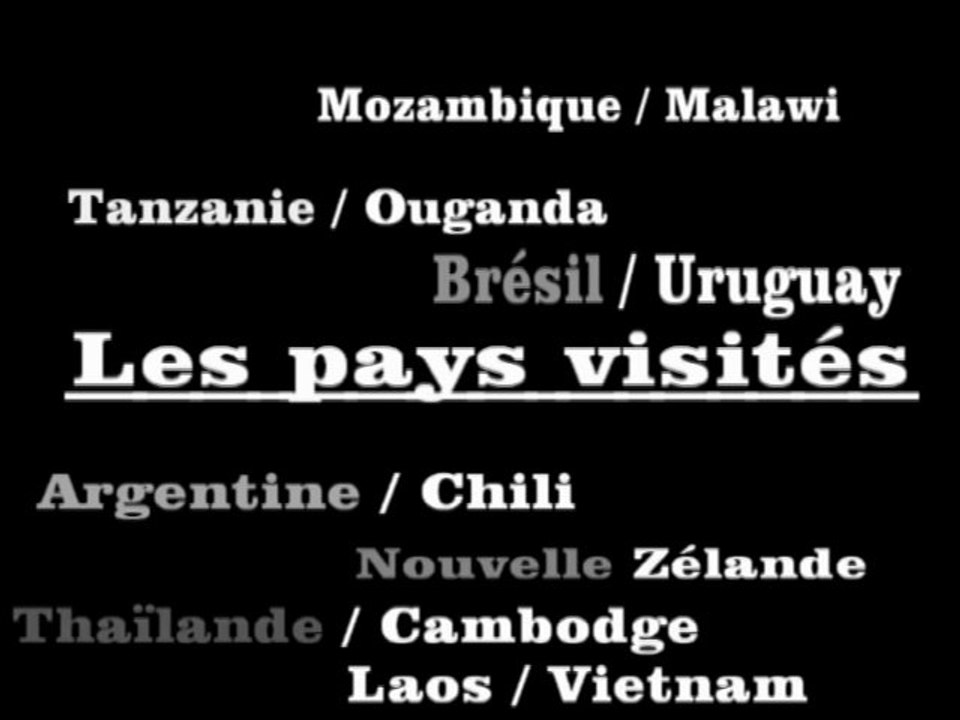 Deux bicyclettes autour de la planète 2ème partie