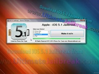 iOS 5.1 Jailbreak for iPhone 3GS & 4, iPod touch 3G & 4G and iPad