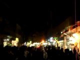 فري برس ريف دمشق زملكا مظاهرة مسائية حاشدة رغم الحصار وتواجد دبابات وعصابات الأسد في البلدة 4 4 2012  ج1