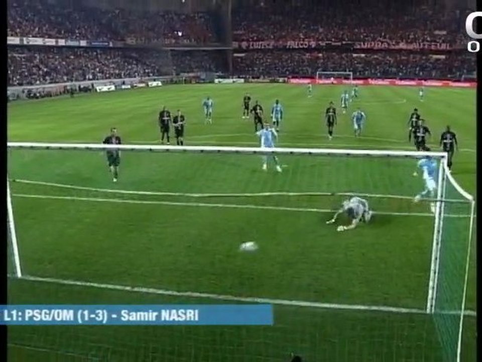 PSG 1-3 OM (2006-2007) : Le but de Nasri