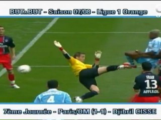 PSG 1-1 OM (2007-2008) : Le but de Cissé
