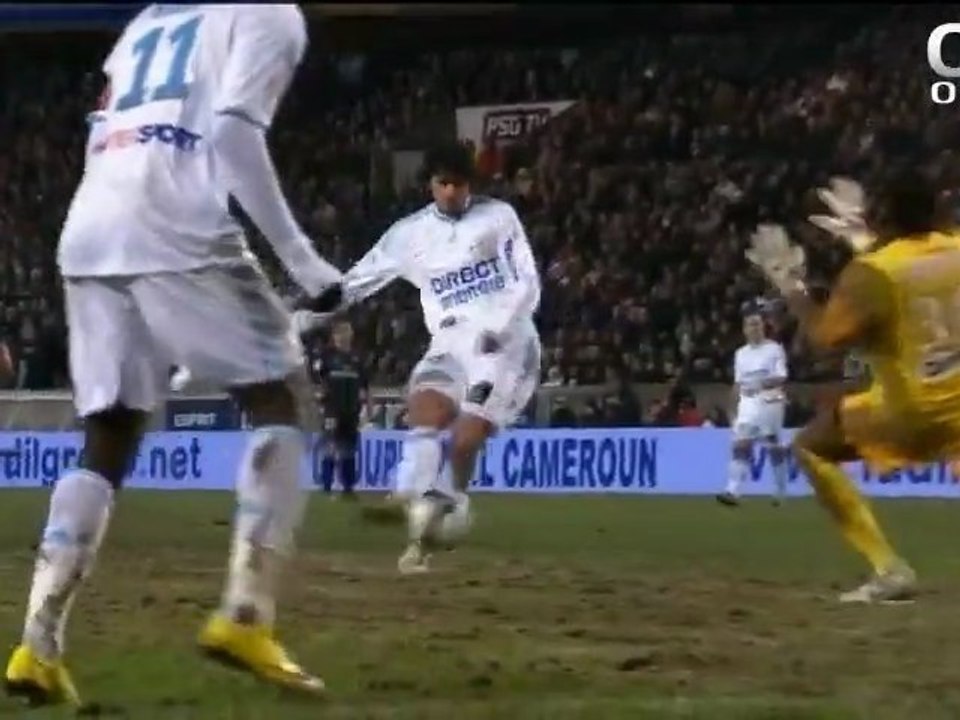 PSG 0-3 OM (2009-2010) : Le but de Lucho