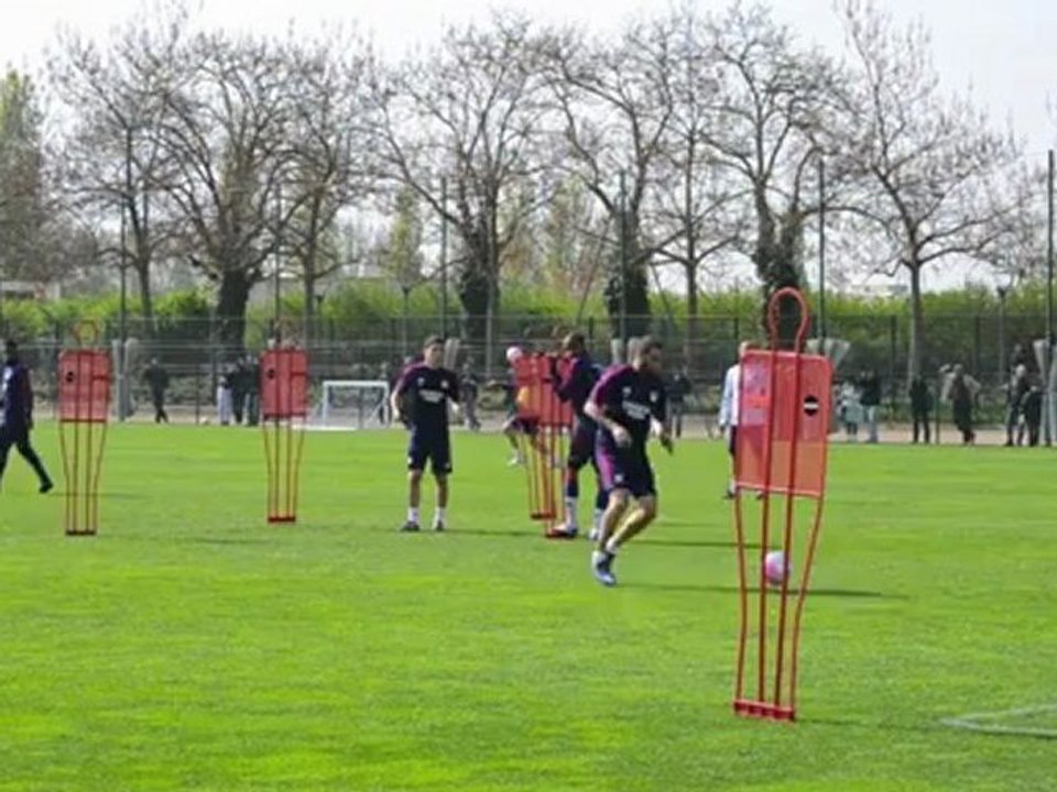 Entraînement du 5 avril 2012