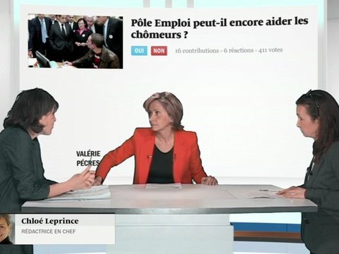 Valérie Pécresse, Pôle emploi peut-il encore aider les chômeurs?