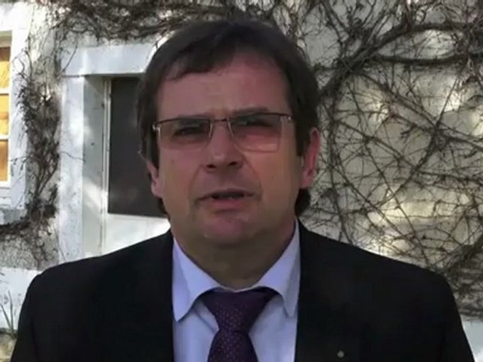 Alain Belloy revient sur l'action de Hervé Novelli