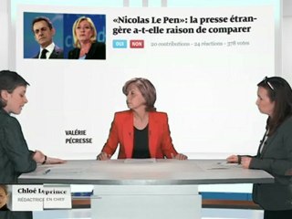 Valérie Pécresse : "Marine Le Pen prospère sur les non-dits"