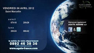 BULLETIN METEO - AGATE ADDIME - JEU 5 AVRIL - 16H00