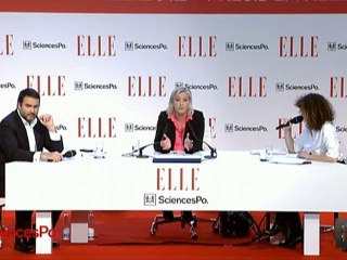 ELLE Présidentielle 2012 : Marine Le Pen " Oui à l'IVG, non à celles qui en abusent !"
