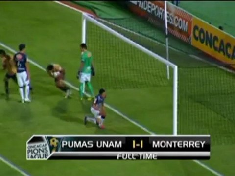 Pumas 1-1 Monterrey (1-4) - CONCACAF CL, SF