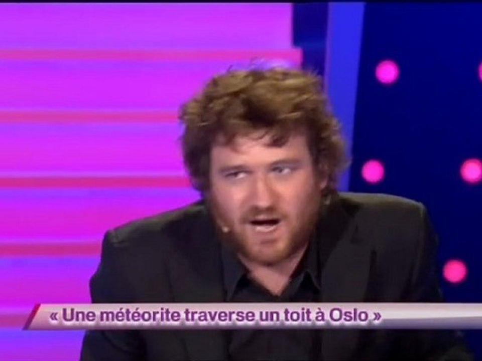 Olivier de Benoist - Meteorite traverse un toit