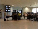 Operation and control room of the incineration unit with energy recovery