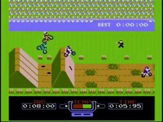 Classic Game Room - EXCITEBIKE for NES review