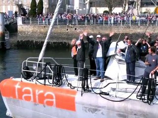 Tara de retour à Lorient après 117.000 km sur les océans