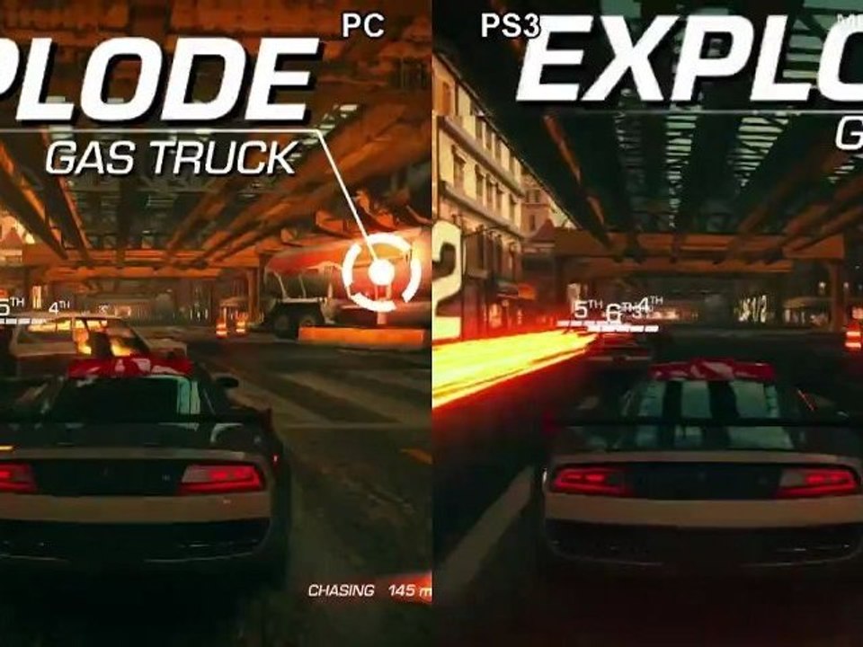 Ridge Racer Unbounded - PC vs PS3 - Graphics Comparison