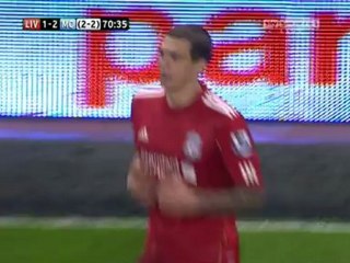 Liverpool 2 x 2 Manchester City 2° jogo da Semifinal da Copa da Liga Inglesa 2011-12 Jogo Completo Parte 2