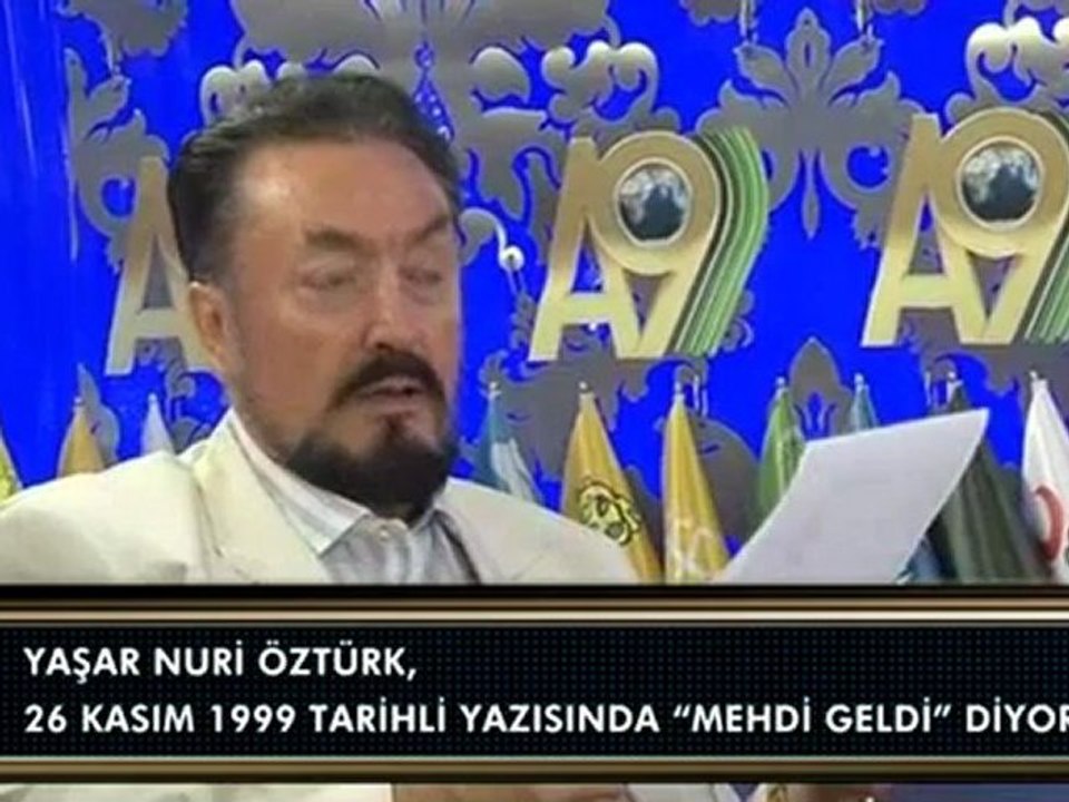 YAŞAR NURİ ÖZTÜRK 26 KASIM 1999 TARİHİNDE MEHDİ GELDİ DİYOR