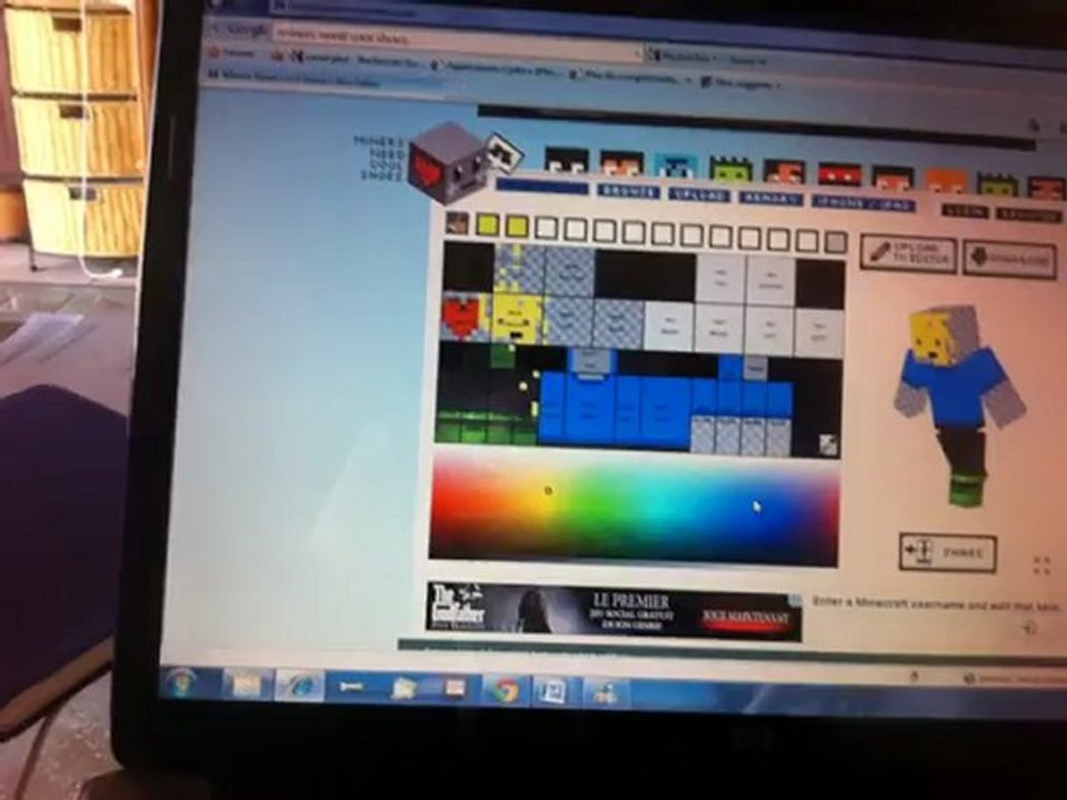 tuto comment creer ou avoir un skin sur minecraft