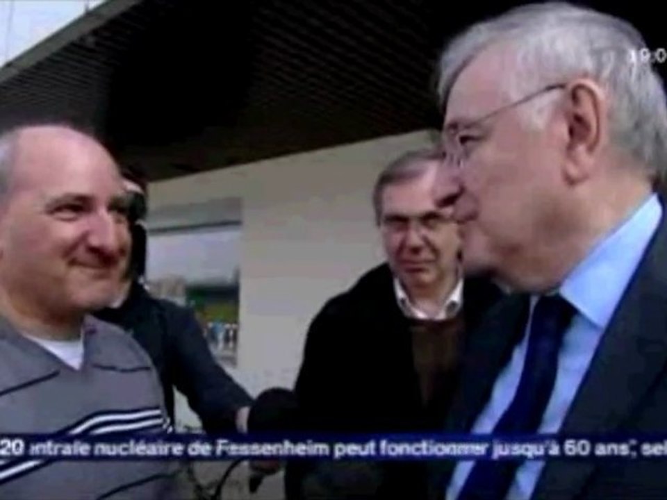 Jacques Cheminade à Fessenheim et à Mulhouse