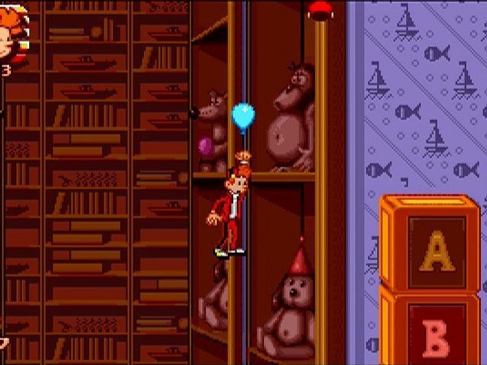 Spirou - niveau 1-5 - hard (DOS)