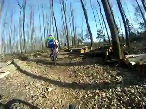 VTT XC Gif Regional IDF 1er Avril 2012 (boucle de depart)