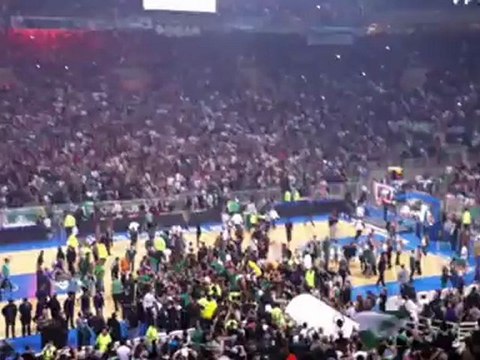 Πανηγυρισμοί Παναθηναϊκός - Μακάμπι Τελ Αβίβ