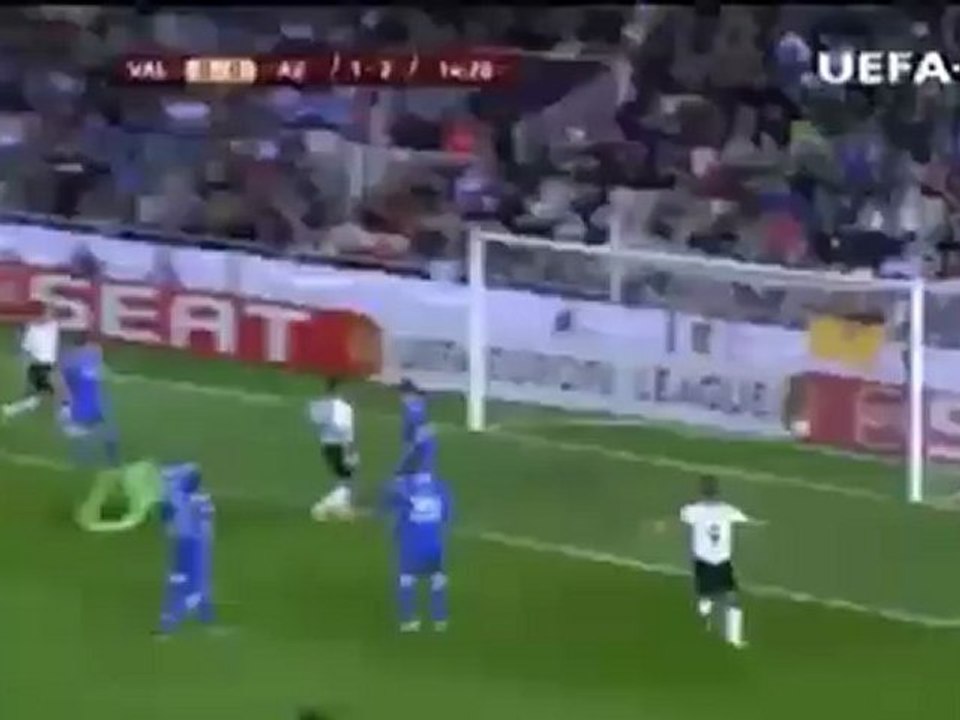 2012.04.05: Valencia CF 4 - 0 AZ Alkmaar (Resumen)