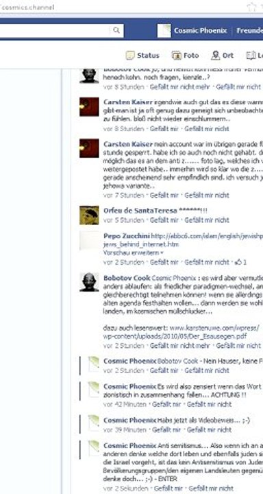 Facebook zensiert die Worte Juden und Zionisitisch bei bestimmten Usern