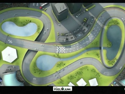 CGRundertow PIXELJUNK RACERS for PlayStation 3 Video Game Review