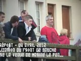 Mobilisation du Front de Gauche contre la venue de Marine Le Pen au Tréport