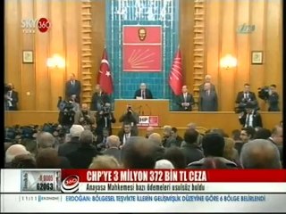 CHP'ye 3 Milyon 372 Bin TL Ceza