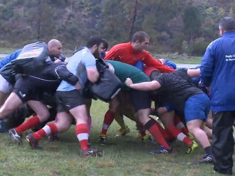 Entrainement Rugby Club Marine Nationale vs Royal Navy pour le 11 avril 2012 Stade Mayol