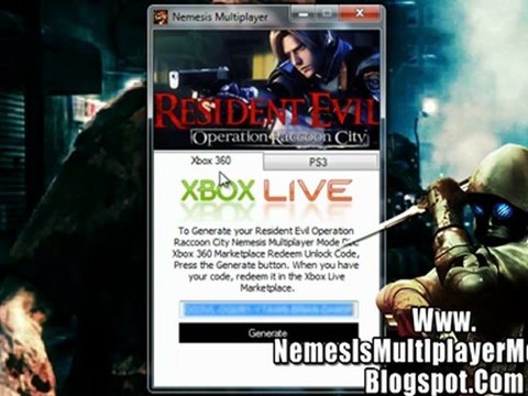 How to Download Resident Evil Operation Raccoon City Nemesis Multiplayer Mode DLC Free