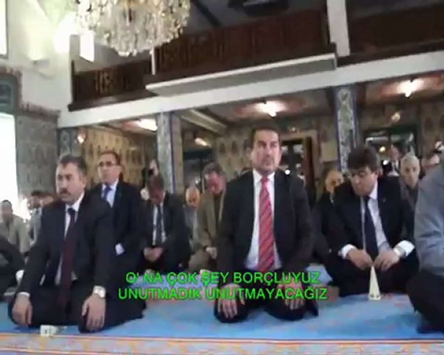 MERHUM BAŞBUĞ TÜRKEŞ  VEFATININ 15. YILINDA DUALARLA ANILDI.