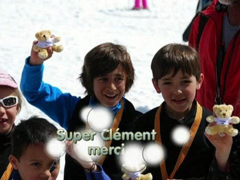 Clément TALAYRACH 8 ans sur un ski les angles 2012